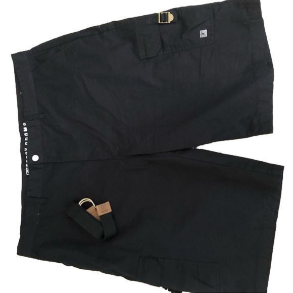 Stacy Adams 100% Cotton Cargo 6-Pocket Shorts - Picture 1 of 5